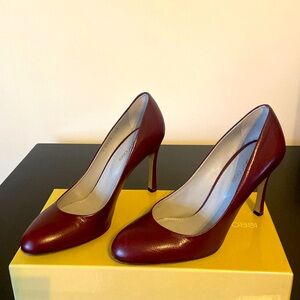 Sergio Rossi Scarpe Donna Pump in Bordeaux